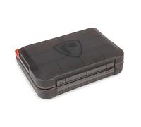 Fox Rage Accessory Box Medium Full Compartment | Perfect for Safely Storing Terminal Tackle | Positive Close | Clam Shell Design | Grey Finish | Code NBX037.