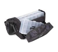 Fox Rage Camo Voyager Carryall Waist Pack | Predator Fishing Lure Bag | Heavy Duty Fabric | Camo Zips | D-Rings and Tool Storage | 2 x Small Tackle Boxes | Padded Main Belt | Code NLU152