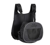 Fox Rage Chest Pack 28 x 12 x 23 cm - Fishing Bag, Bag for Fishing Accessories, Artificial Bait Bag, black