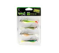 Fox Rage Fish Snax Mini fry loaded softbaits 7cm 5g mixed pack of 4 lures c/o Reelfishing