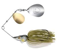 Fox Rage Giant Spinnerbait Ayu 40g 14cm | Pike Lure | NSA088 | Oversized Willow Spoons | Robust Silicon Skirt | Detailed Head with 3D Eyes