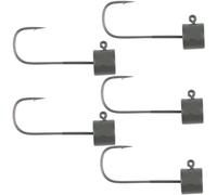 Fox Rage Micro Ned Heads Green | Size 1 Hook 2g | for Delicate Presentations with Buoyant Soft Plastic Lures | Flat Head Jig Ensures Perfect Bottom Contact for Maximum Sensitivity | Code NJX159