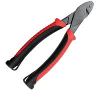 Fox Rage Pike Predator Fishing Carbon Steel Gunmetal Grey Crimping Pliers 6" Ergonomic Handles