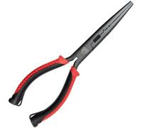 Fox Rage Pike Predator Fishing Carbon Steel Gunmetal Grey Long Nose Pliers 8.5" Ergonomic Handles