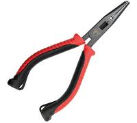 Fox Rage Pike Predator Fishing Carbon Steel Gunmetal Grey Split Ring Pliers 5" Ergonomic Handles