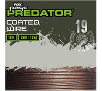 Fox Rage Predator 19 Strand Coated Steel Wire 10m - 26lb/12kg