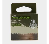 Fox Rage Predator 19-Strand Coated Wire 10M 46Lb - Brown, Brown