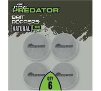 Fox Rage Predator Bait Poppers - Natural Large