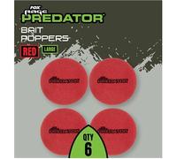 Fox Rage Predator Bait Poppers - Red Large