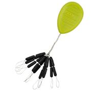 Fox Rage Predator Braid Stops Black | Qty 20 | Pike Fishing Float Stops | Secure Grip on Braid or Nylon | Easy to Set and Adjust Float Depth | Subtle Colour | Code FAC169
