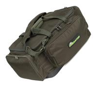 Fox Rage Predator Carryall | Pike Fishing Carryall | Multiple Compartments and Pockets | 2 Tackle Boxes Included | Padded Carry Strap | Customisable Main Compartment | 62cm x42cm x30cm | Code FLU008