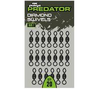 Fox Rage Predator Diamond Swivels Size 7