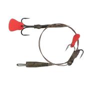 FOX Rage Predator Kwik Change Paternoster Trace 30cm Size 4 Barbed 40lb FRR026