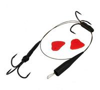 Fox Rage Predator Kwik Change Paternoster Trace Size 6 40lb 32cm Barbed (FRR002)