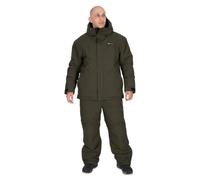 Fox Rage Predator Winter Suit large | Jacket and Salopettes | FPR009 | 5k Water Resistant and 3k Breathable | Fleece Lining | Adjustable Hood | Heavy-Duty Zips | Neoprene Cuffs | Zip Boot Fit