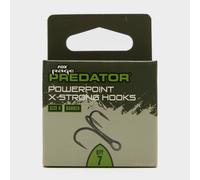 Fox Rage Predator X-Strong Barbed Treble Hooks 4 X 6 - Black, Black