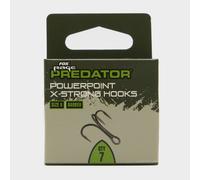 Fox Rage Predator X-Strong Barbed Treble Hooks 6 X 6 - Black, Black