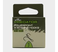 Fox Rage Predator X-Strong Barbed Treble Hooks 8 X 6 - Black, Black