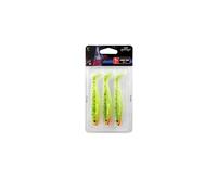 Fox Rage Pro Shad Multipacks - 10cm UV Lemontiger x 3pcs