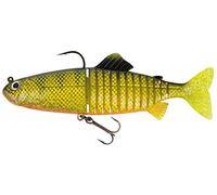 Fox Rage Replicant Jointed Swimbait Wobbler, Colour: UV Natural Perch, Length/Weight: 18 cm, 80 g