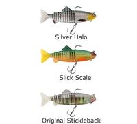 Fox Rage Ultra UV Jointed Replicant 18cm 80g Lure - Original Stickleback