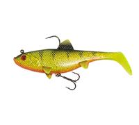Fox Rage Replicant Wobble Swimbait Rubber Fish Colour: UV Natural Perch, Length / Weight: 14 cm, 55 g