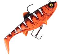 Fox Rage Replicant Wobble Swimbait Rubber Fish Colour: Red Wake UV, Length/Weight: 23 cm, 155 g