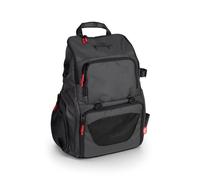 Fox Rage Rucksack | Loaded with 4 x Medium Shallow Tackle Boxes | NLU165 | Large Capacity Center Storage Area | Top, Side and Rear Storage Compartments | Easy-Grip Red Zip Tabs | Built-In Rod Holders