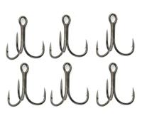 Fox Rage SP Treble Hooks - 6 Treble Hooks, Size: 4