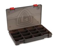 Fox Rage Stack and Store Shield Storage 16 Comp L Shallow - Bait Box, Artificial Bait Box, Tackle Box