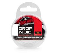 Fox Rage Strike Point Drop N Jig Fluro - 40 m Fluorocarbon Cord, Diameter/Load Capacity: 0.18 mm/5.67 lb