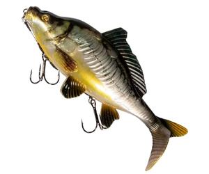 Fox Rage Super Natural Replicant Carp 23 cm 198 g - Rubber Bait, Colour: Mirror Carp