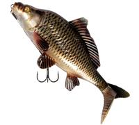 Fox Rage Super Natural Replicant Carp Rubber Bait, 18 cm, 104 g, Colour: Common Carp