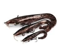 Fox Rage Ultra Natural Catfish Replicant | 15cm | NRE560 | A Perfect Catfish Imitation for Pike and Predator Fishing | Curly Tail Action | Harness Mounted Super-Sharp Belly Treble Hook