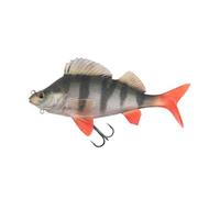 Fox Rage Ultra-Realistic Perch Replicant Rubber Bait, Weight/Length/Hook Size: 100 g/18 cm/Size 1/0