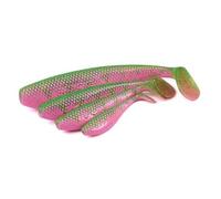 Fox Rage Ultra UV Zander Pro Shad 7.5cm - Electric Perch x5 Pack | Fishing Lure for Zander, Pike and Perch | Rolling Paddle Tail Action | Code NZS166