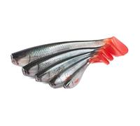 Fox Rage Ultra UV Zander Pro Shad 7.5cm - Ultra Realistic Roach x5 Pack | Fishing Lure for Zander, Pike and Perch | Rolling Paddle Tail Action | Code NZS167