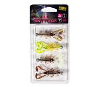 Fox Rage UV Micro Critter 5cm Loaded 3g - 4 Mounted Rubber Crabs