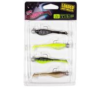 Fox Rage Ultra UV Mini Fry Mixed Colour Loaded Lure Pack 7cm 5g