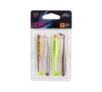 Fox Rage UV Mini Tiddler 8cm Mixed Colour Lure Pack