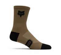 Fox Range 6 Sock in Nutmeg Brown Small/Medium
