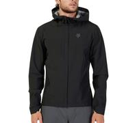 Fox Ranger 2.5L Water Mens Cycling Jacket Black Waterproof Hooded Lightweight