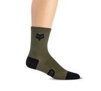 Fox Ranger 6in MTB Socks Olive Green