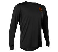 Fox Ranger Big F LS MTB Jersey Black
