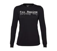 Fox Clothing Ranger Dr Md Womens Long Sleeve MTB Mountain Bike Jersey Black