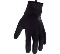 Fox Ranger Fire Full Finger Cycling Gloves Black Fleece MTB Mountain Bike Ride