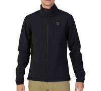 Fox Ranger Fire Mens Cycling Jacket Black Waterproof MTB Bike Ride Fleece