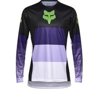 Fox Ranger Grid Mens Cycling Jersey Black Long Sleeve Bike Ride Top