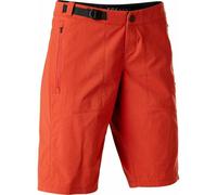 Fox Ranger Liner Womens Baggy Cycling Shorts Red Bike Ride Short Ladies