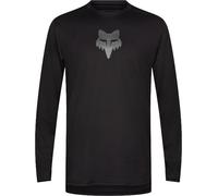 FOX Racing - Ranger L/S Jersey Fox Head - Cycling jersey size M, black
